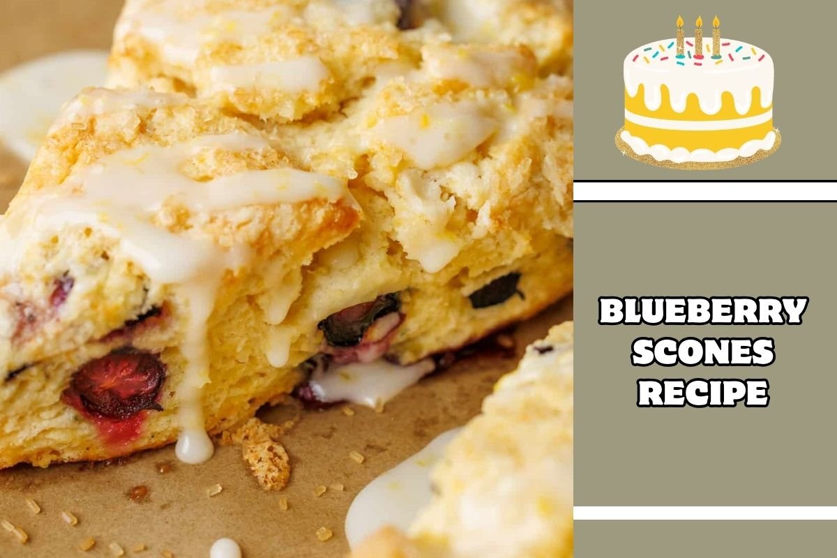 Blueberry Scones Recipe - Easiest Recipe ever