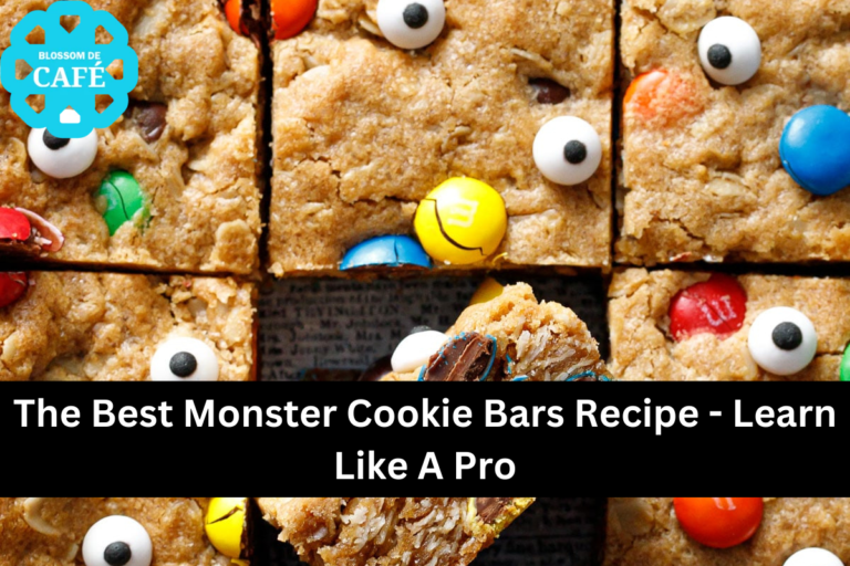 The Best Monster Cookie Bars Recipe - Learn Like A Pro