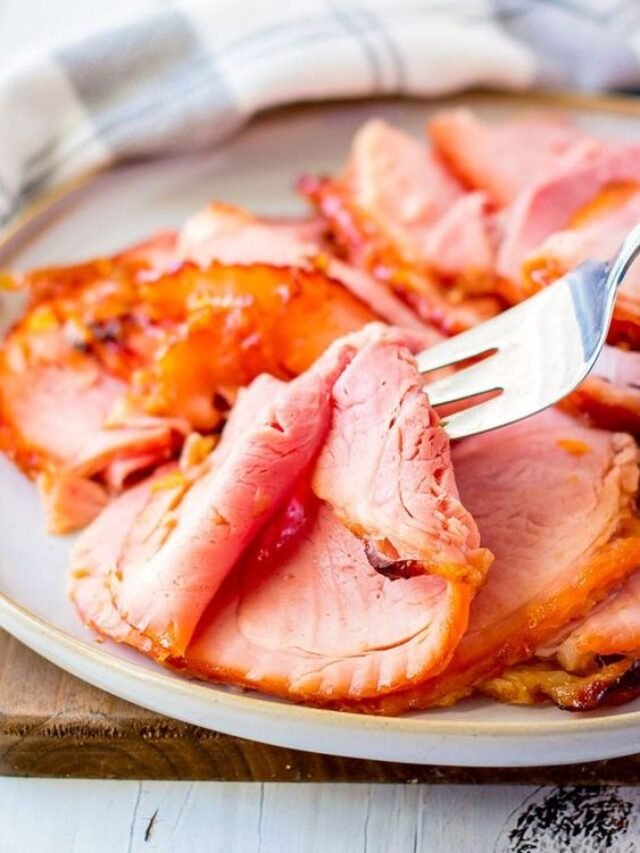 Healthy Sweet Orange Glazed Ham Recipe